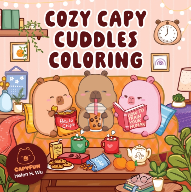 Quarto Publishing Group USA Inc Cozy Capy Cuddles Coloring - Wu, Helen H.