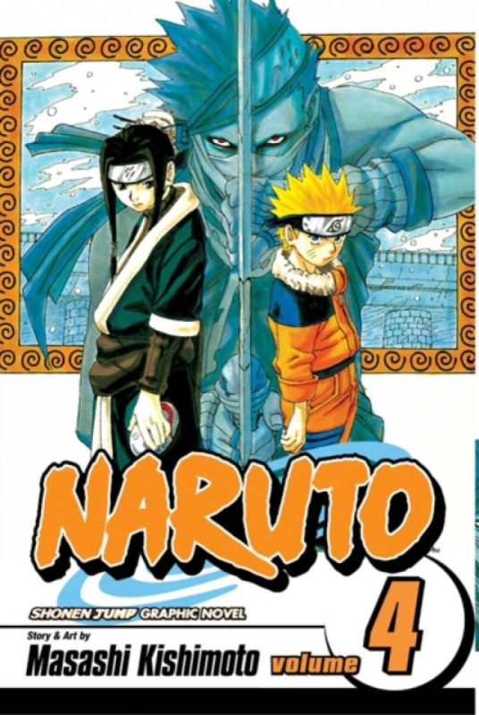 Naruto, Vol. 4: Hero's Bridge - Masashi Kishimoto - kniha z kategorie Sci-fi, fantasy a komiksy
