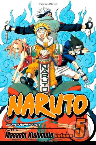 Naruto, Vol. 5: The Challengers - Masashi Kishimoto - kniha z kategorie Sci-fi, fantasy a komiksy