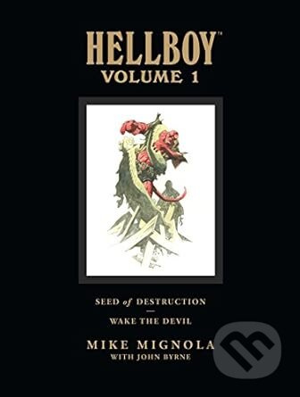 Hellboy Library Edition, Volume 1: Seed of Destruction and Wake the Devil - kniha z kategorie Komiksy