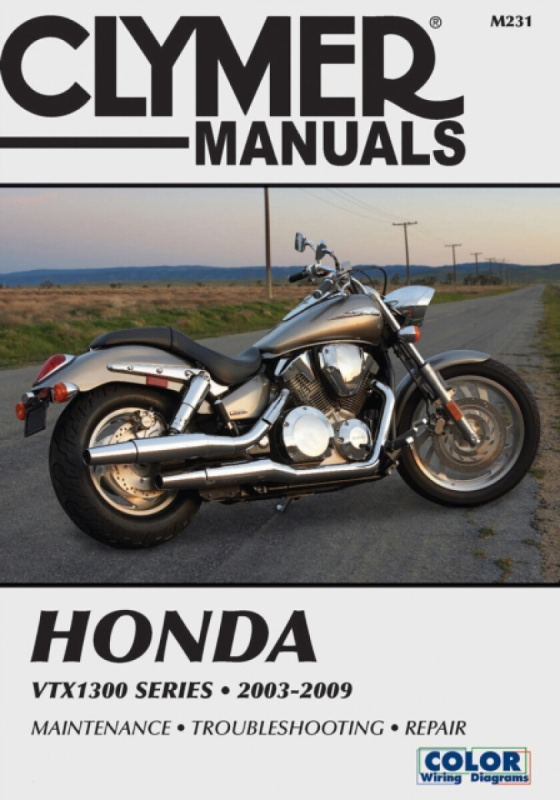 Honda VTX1300 Series Motorcycle (2003-2009) Service Repair Manual - Haynes Publishing