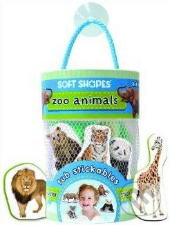 Soft Shapes Tub Stickables: ZOO animals