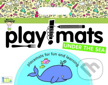 Now I'm Growing Playmats: Under the Sea - kniha z kategorie Omalovánky, vystřihovánky, papír