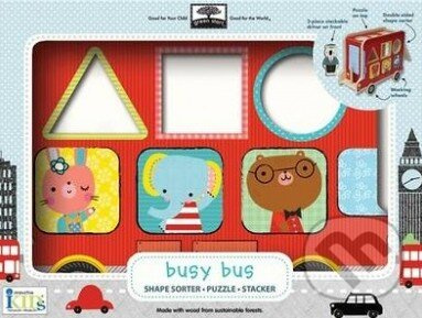 Shape Sorter Puzzle Stacker Busy Bus