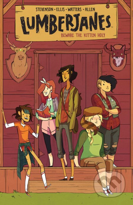 Lumberjanes 1 (Beware The Kitten Holy) - ND Stevenson, Shannon Watters, Grace Ellis, Gus A Allen (ilustrátor) - kniha z kategorie Komiksy