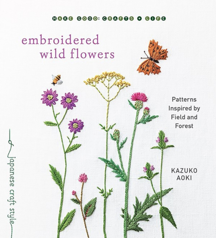 Embroidered Wild Flowers (Patterns Inspired by Field and Forest) - kniha z kategorie Hobby