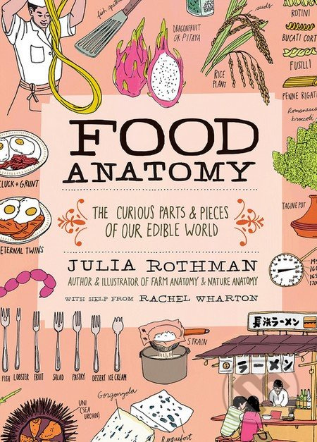 Food Anatomy (The Curious Parts and Pieces of Our Edible World) - kniha z kategorie Kuchařky