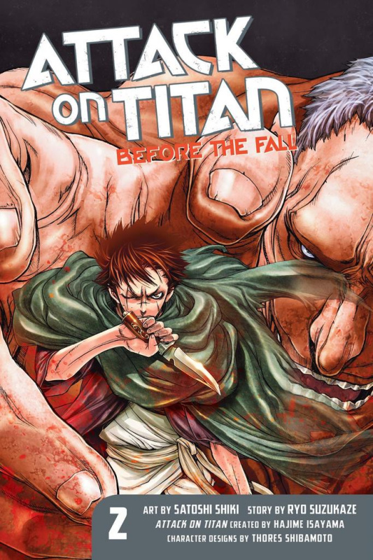 Attack on Titan: Before the Fall (Volume 2) - Hajime Isayama, Satoshi Shiki - kniha z kategorie Sci-fi, fantasy a komiksy