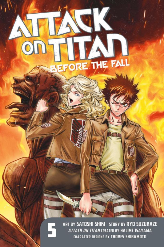 Attack on Titan: Before the Fall (Volume 5) - Ryo Suzukaze, Hajime Isayama - kniha z kategorie Sci-fi, fantasy a komiksy