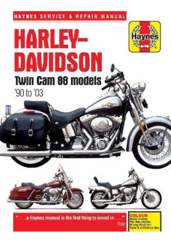 Harley-Davidson Twin Cam 88, 96 a 103 Models (99 - 10) Haynes Repair Manual, 99-10 Haynes Manuals Inc