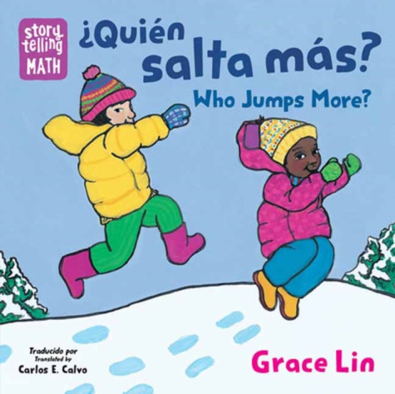Â¿QuiÃ©n salta mÃ¡s? / Who Jumps More? (Spanish Bilingual Edition) - Lin Grace
