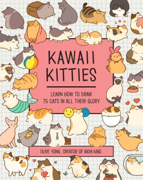 Kawaii Kitties (Learn How to Draw 75 Cats in All Their Glory) - kniha z kategorie Zdraví a životní styl