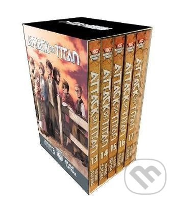 Attack On Titan (Season 3 Part 1 Manga Box Set) - Hajime Isayama - kniha z kategorie Komiksy