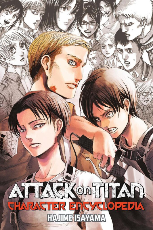 Attack on Titan - Character Encyclopedia - Hajime Isayama - kniha z kategorie Komiksy