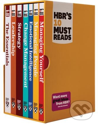HBR's 10 Must Reads Boxed Set with Bonus Emotional Intelligence - kniha z kategorie Podnikanie