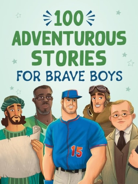 Barbour Pub Inc 100 Adventurous Stories for Brave Boys - Hascall, Glenn