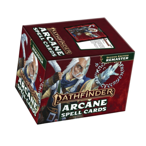 Pathfinder: Arcane Spell Cards (remaster 2 edice)