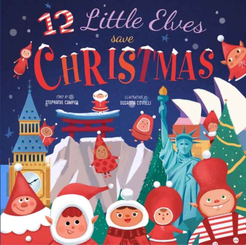 Familius LLC 12 Little Elves Save Christmas - Campisi, Stephanie