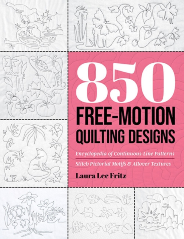 C & T Publishing 850 Free-Motion Quilting Designs - Fritz, Laura Lee