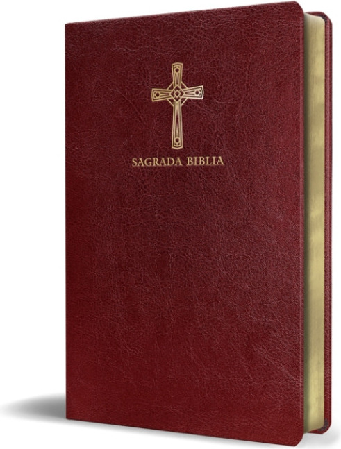 Biblia Catolica en espanol. Simil piel vinotinto, tamano compacto / Catholic Bible. Spanish-Language, Leathersoft, Wine, Compact Penguin Random House Grupo Editorial (USA) LLC