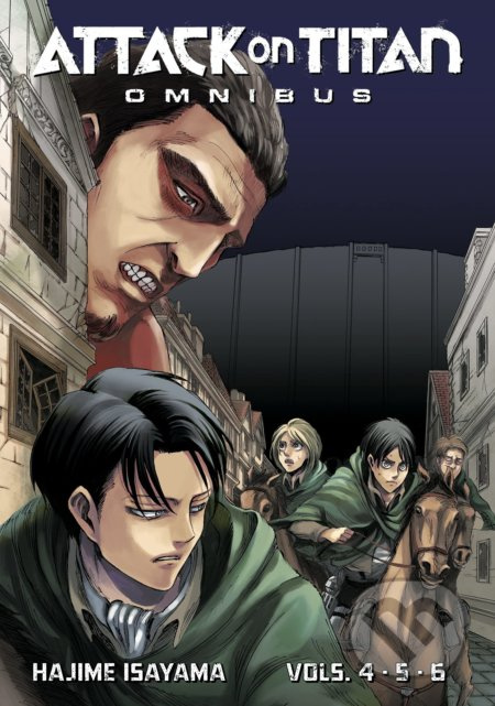 Attack on Titan Omnibus 2 (Volume 4-6) - Hajime Isayama - kniha z kategorie Komiksy