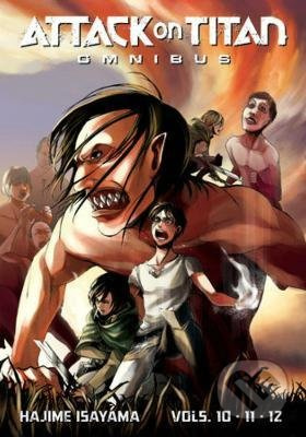 Attack on Titan Omnibus 4 (Vol. 10-12) - Hajime Isayama - kniha z kategorie Komiksy
