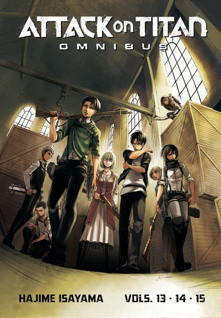 Attack on Titan Omnibus 5 (Vol. 13-15) - Hajime Isayama - kniha z kategorie Komiksy