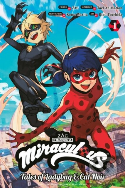 Miraculous: Tales of Ladybug & Cat Noir (Manga) 1 - Koma Warita - kniha z kategorie Komiksy