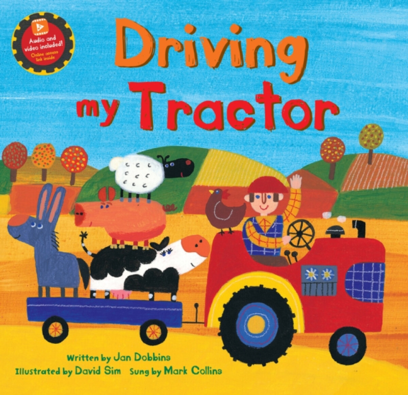 Driving My Tractor - Jan Dobbins - kniha z kategorie Pro děti