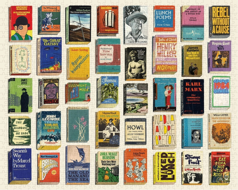 Puzzle knižní klasika 1000 dílků