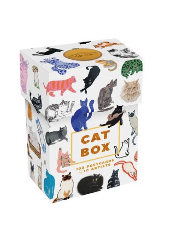 Cat Box, 100 Postcards by 10 Artists Princeton Architectural Press