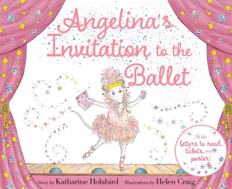 Simon & Schuster Angelina's Invitation to the Ballet - Holabird, Katharine