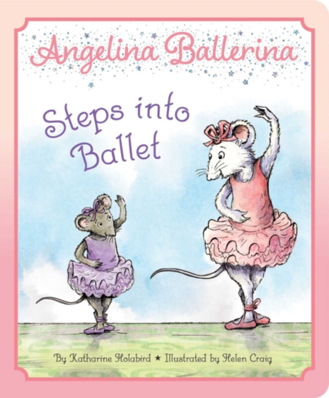 Simon & Schuster Angelina Ballerina Steps into Ballet - Holabird, Katharine