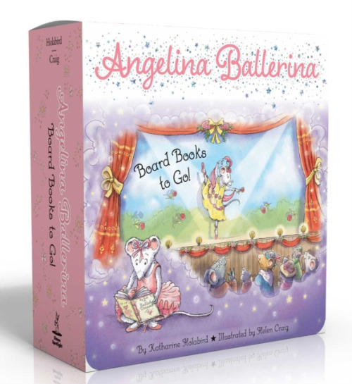 Simon & Schuster Angelina Ballerina Board Books to Go! (Boxed Set) - Holabird, Katharine