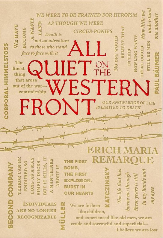 All Quiet on the Western Front -  Erich Maria Remarque