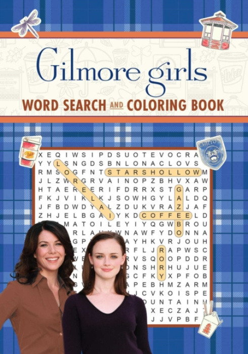 Thunder Bay Press Gilmore Girls Word Search and Coloring Book - Editors of Thunder Bay Press
