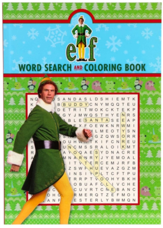 Thunder Bay Press Elf Word Search and Coloring Book - Editors of Thunder Bay Press