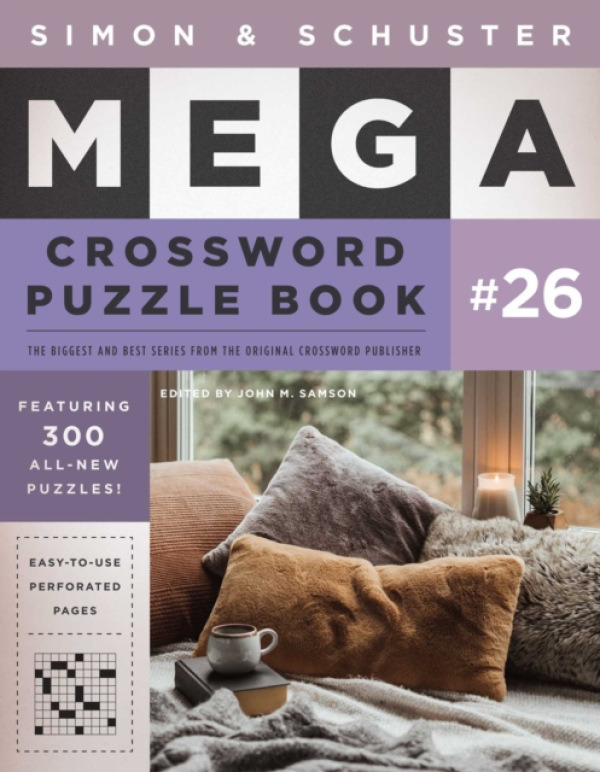 Gallery Books Simon & Schuster Mega Crossword Puzzle Book #26 - Samson, John M.
