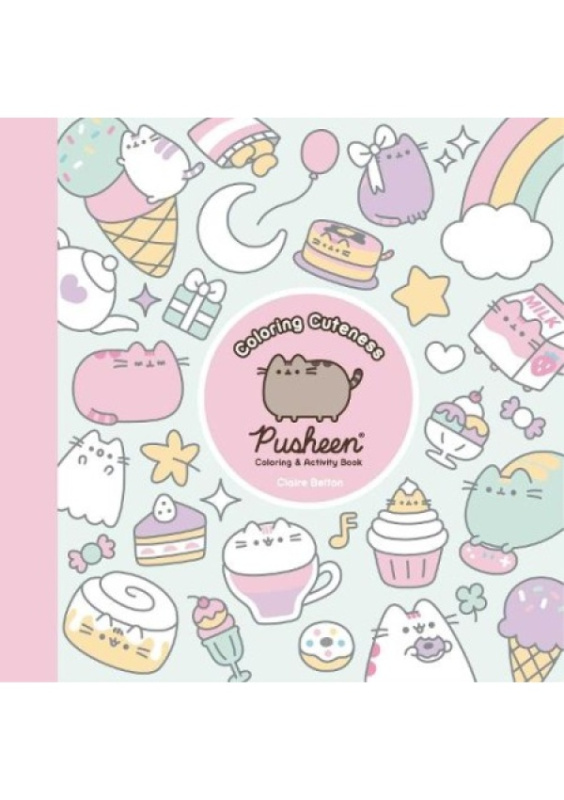 Coloring Cuteness, A Pusheen Coloring a Activity Book Simon & Schuster