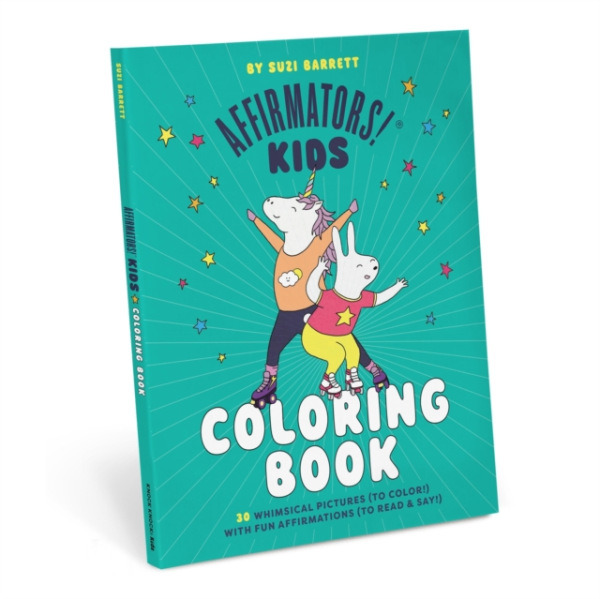 KNOCK KNOCK Affirmators! Kids Coloring Book - Barrett, Suzi