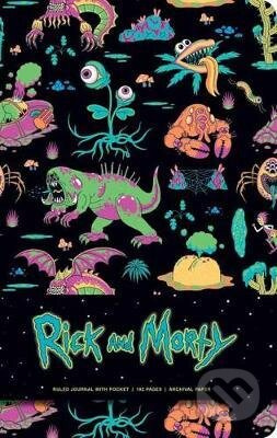 Rick and Morty (Deluxe Hardcover Ruled Journal)