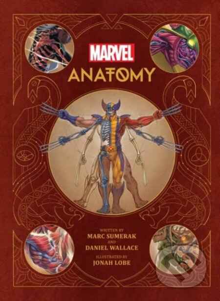 Marvel Anatomy (A Scientific Study of the Superhuman) - kniha z kategorie Umění, design a architektura