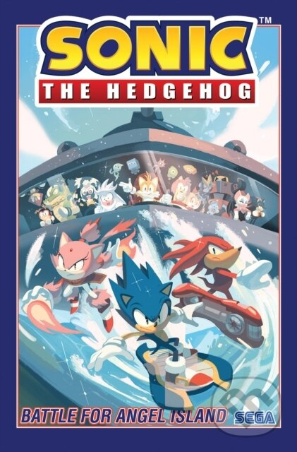 Sonic the Hedgehog, Vol. 3: Battle For Angel Island - kniha z kategorie Komiksy