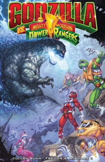 Godzilla Vs. The Mighty Morphin Power Rangers - Cullen Bunn, Freddie, II Williams - kniha z kategorie Komiksy