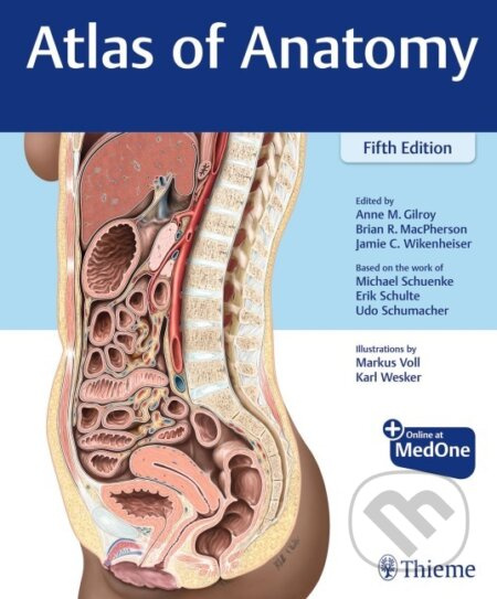 Atlas of Anatomy, Fifth Edition - Anne M Gilroy - kniha z kategorie Medicína