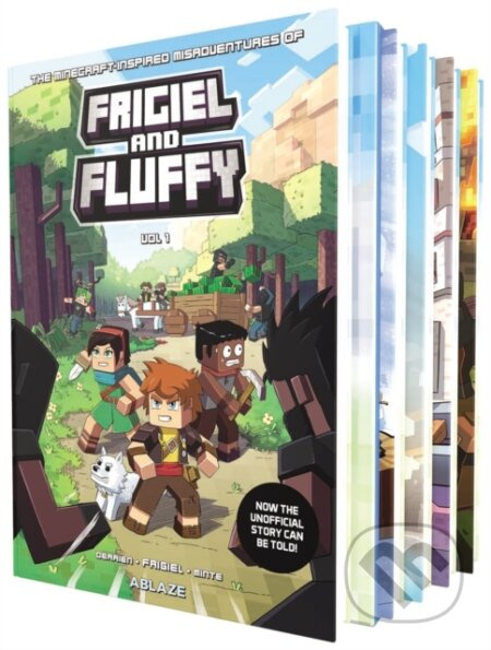 The Minecraft-Inspired Misadventures of Frigiel & Fluffy Vol 1-5 Box Set - kniha z kategorie Komiksy
