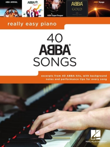 Really Easy Piano, 40 Abba Songs Hal Leonard Corporation