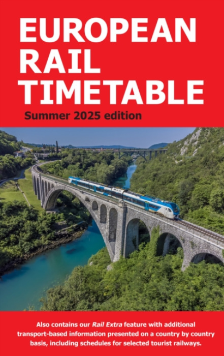 European Rail Timetable Summer 2025 European Rail Timetable Limited