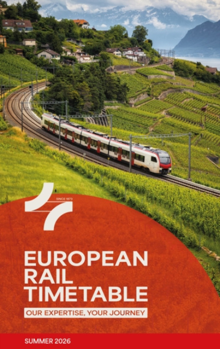 European Rail Timetable Summer 2026 European Rail Timetable Limited