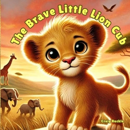 Little Hollow Press Brave Little Lion Cub - Buckle, Craig